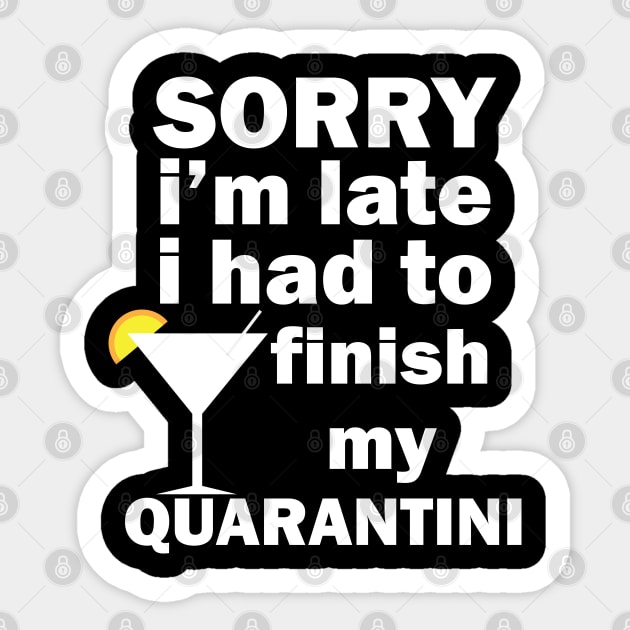 quarantini Sticker by teestaan